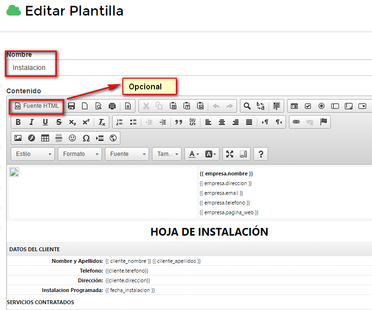 Editar plantilla instalacion paso 2 - wisphub