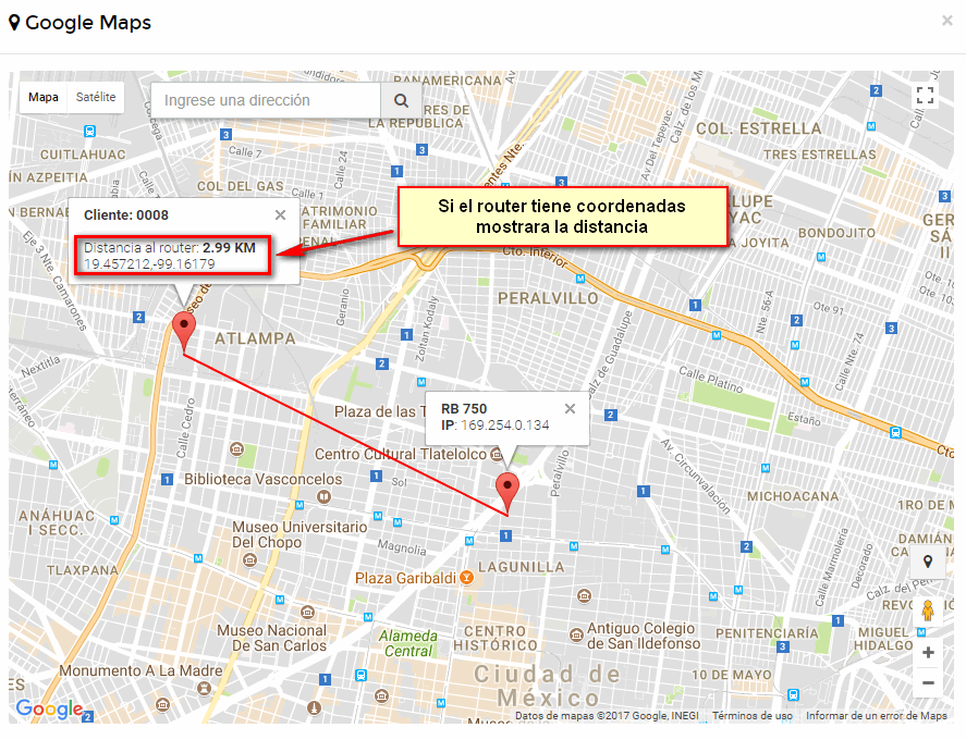 Distancia entre el router y cliente - WispHub.net