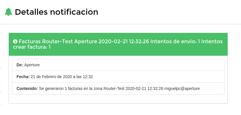 Panel Notificaciones - WispHub